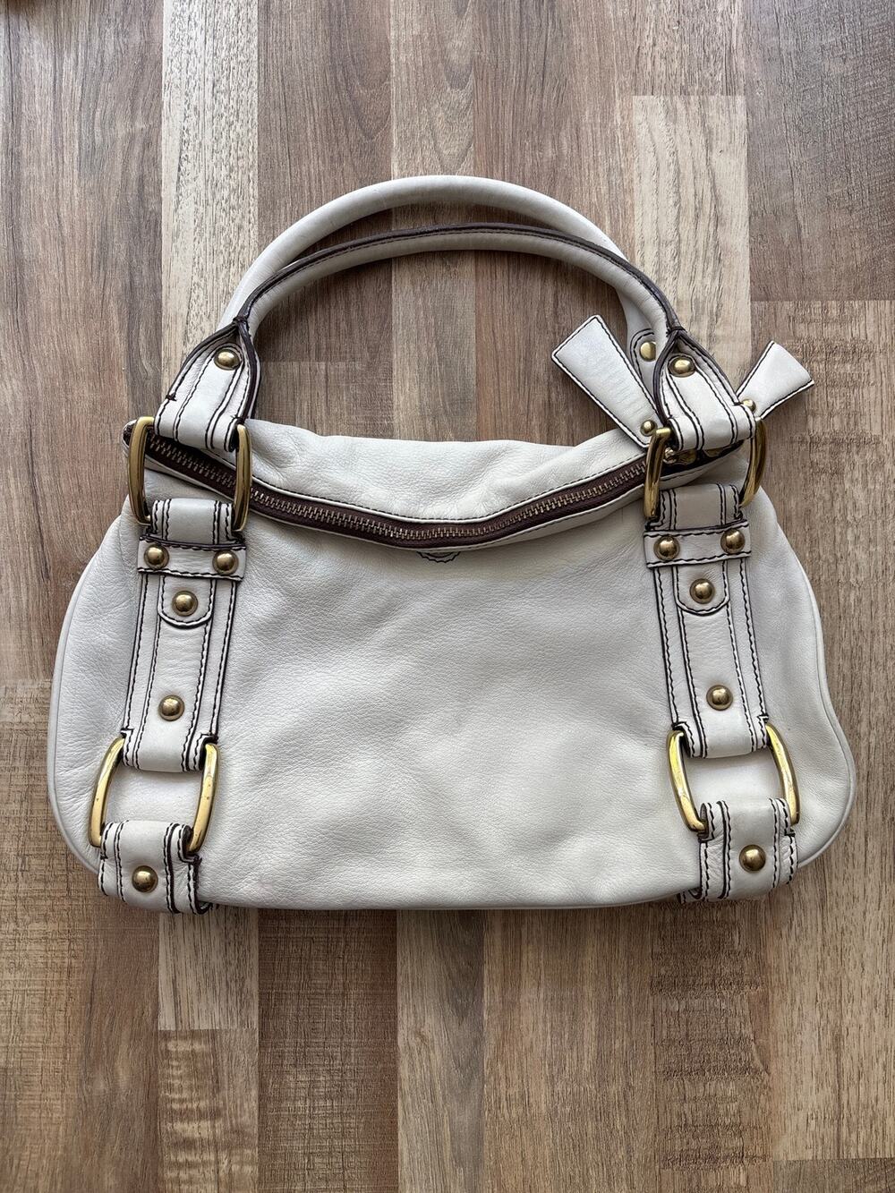 Vintage Y2K Banana Republic Hobo Leather Shoulder Bag